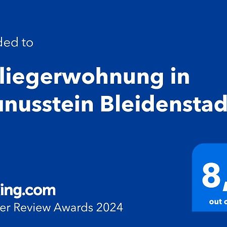 Einliegerwohnung In Taunusstein Bleidenstadt Extérieur photo