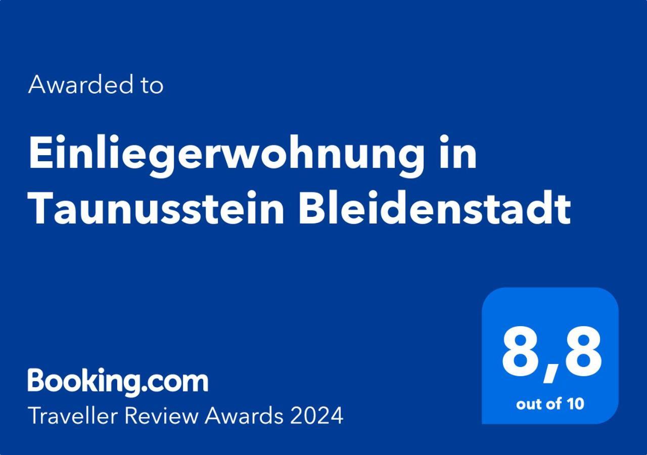 Einliegerwohnung In Taunusstein Bleidenstadt Extérieur photo